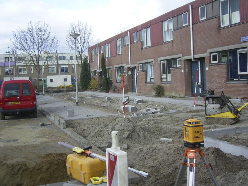 26-10-2004 de werkzaamheden aan de cannenburchstraat.
