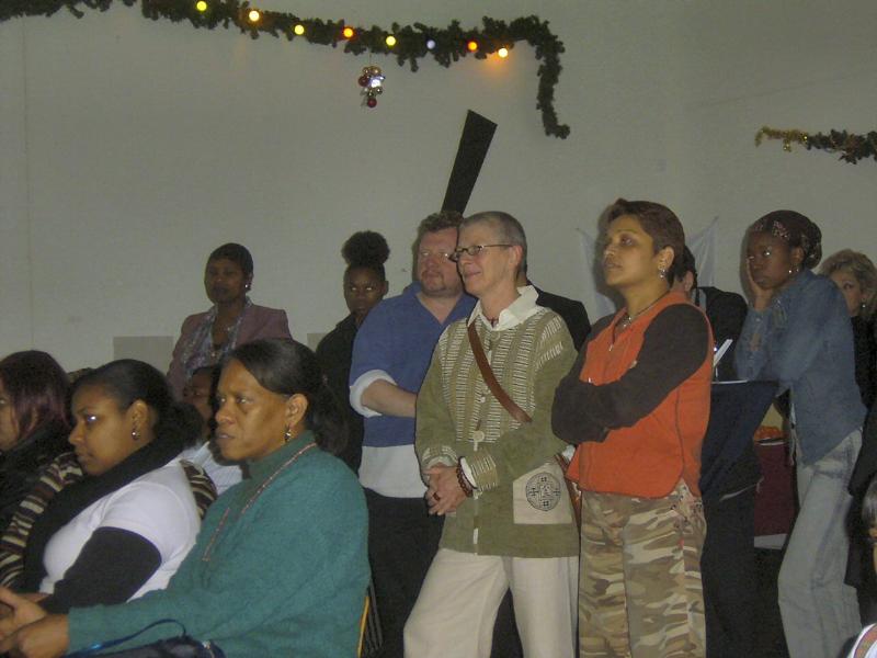 16-12-2004 kerstviering in de focus aan geboden van perspect.