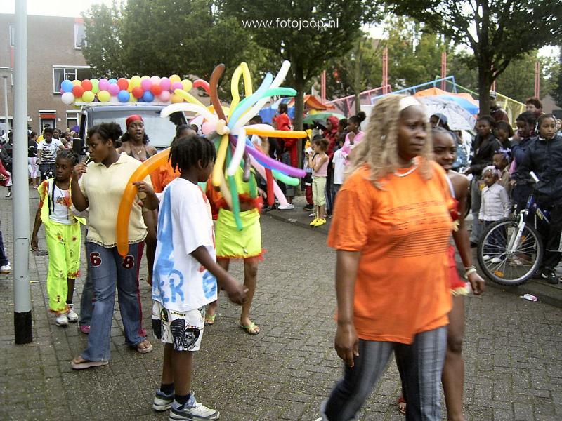 20-08-2005 zomercarnaval in de beverwaard.