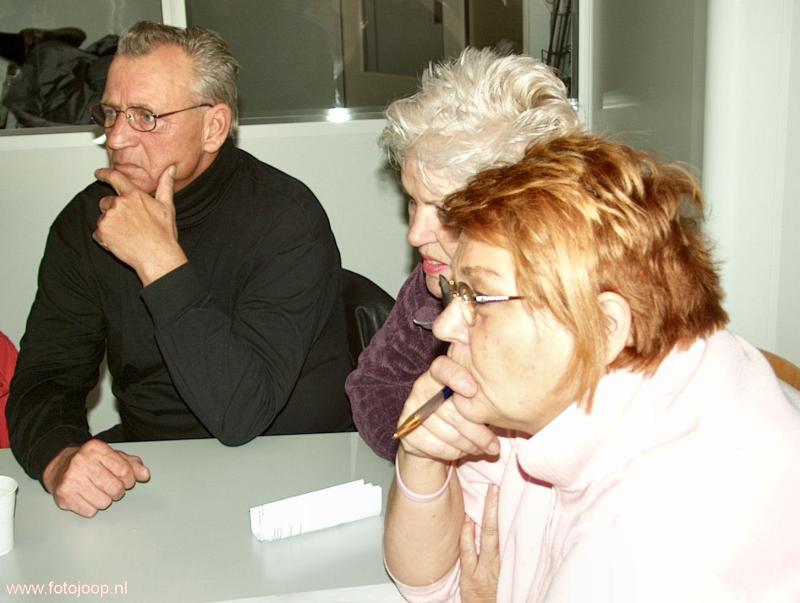 14-12-2006 speurtocht vergadering bij woonbron beverwaard.