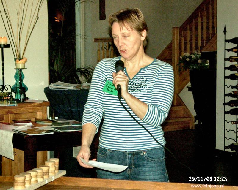 29-11-2006 sjoelen en lunch in het koetshuis oud ijsselmonde.