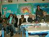 14zal wethouder L. Geluk van Onderwijs tafeltennis en een blokfluitles bijwonen van kinderen van de Brede School Beverwaard-01-2008 