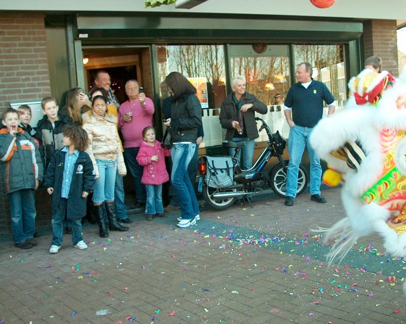 09-02-2008 chinees nieuwjaar het jaar van de rat in het winkelcentrum beverwaard