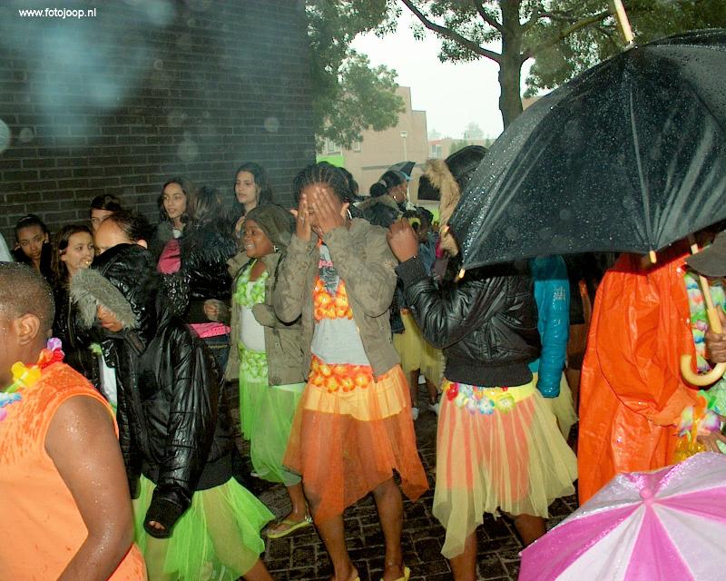 19-07-2008 carnaval in de beverwaard de parade kon door regen helaas niet doorgaan.