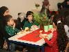 18-12-2013 high tea +kerst stukjes maken in de focus beverwaard