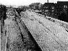 4-  Breeweg - oprit Stadionviaduct richting de kuip in aanbouw 1930 rtd zuid en nu