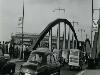 6-1938 Het Stadionviaduct had van 1942 tot 1945 de naam Viaduct Varkenoord. Eerst bedachte naam Viaduct IJsselmonde. Bijnamen Breebrug, Luchtbrug, Stadionbrug, Feyenoordbrug. geplaatst 13-12-20