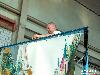 26-07-2006 het doek voor de praalwagen word hier opgehangen aan het raamwerk op de heiplaat rdm.