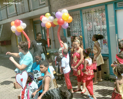 Foto 121 uit Carnaval 2007 b.w
