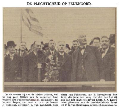 Foto 52 uit Feyenoord-Sportclub