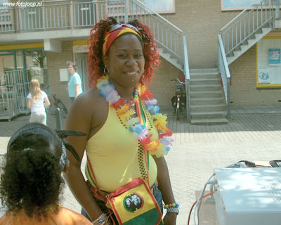 Foto 82 uit Carnaval 2007 b.w