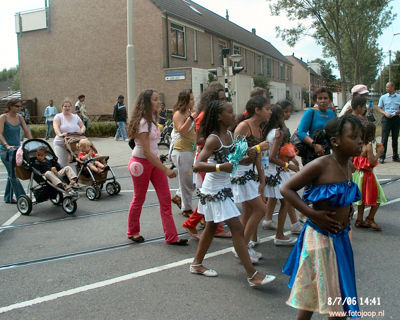 Foto 179 uit carnaval 2006 b.w