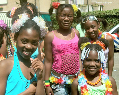 Foto 86 uit Carnaval 2007 b.w