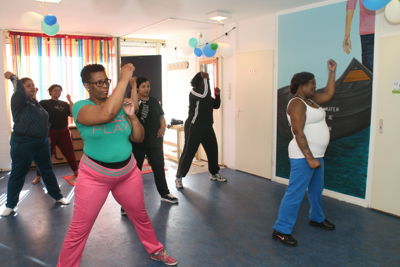 Foto 43 uit Cardiokickboxendame's