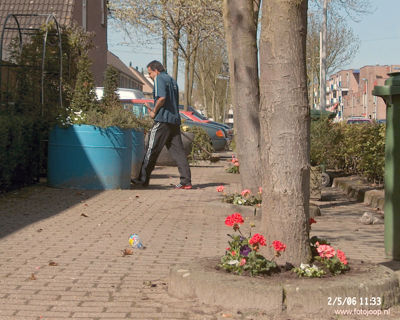 Foto 54 uit opzoomeren 2006 bw