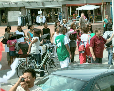 Foto 225 uit Carnaval 2007 b.w