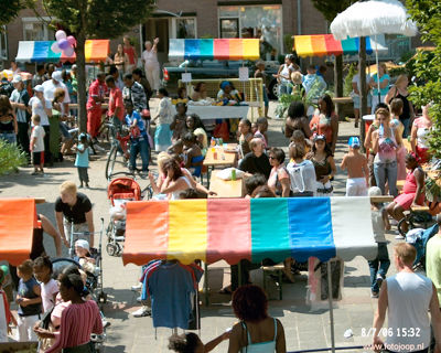 Foto 209 uit carnaval 2006 b.w