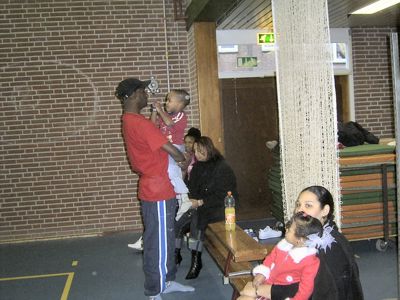 Foto 17 uit volleybal wedstrijd