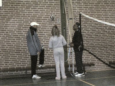 Foto 15 uit volleybal wedstrijd