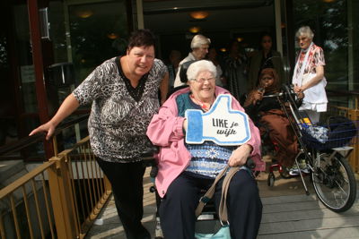 Foto 347 uit Ouderen4Daagse2016