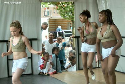 Foto 26 uit Carnaval 2007 b.w