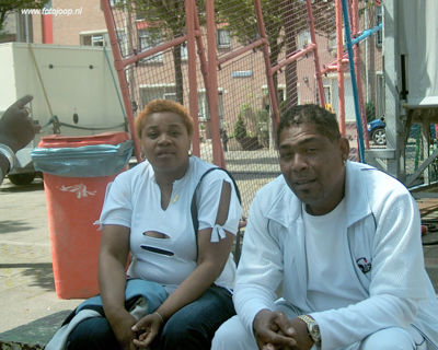 Foto 98 uit Carnaval 2007 b.w