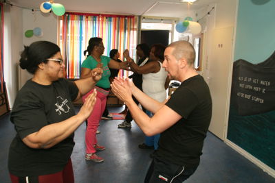 Foto 74 uit Cardiokickboxendame's