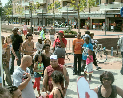 Foto 227 uit Carnaval 2007 b.w