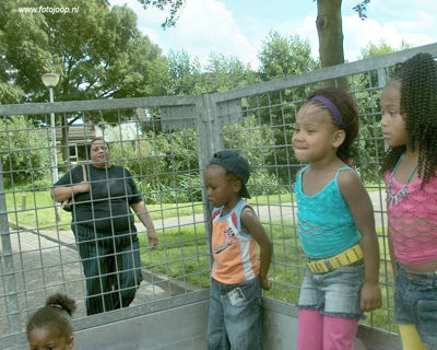 Foto 177 uit Carnaval 2007 b.w