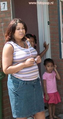 Foto 21 uit carnaval 2006 b.w