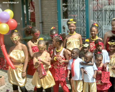 Foto 124 uit Carnaval 2007 b.w