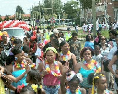 Foto 153 uit Carnaval 2007 b.w