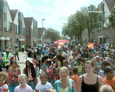 Foto 150 uit Carnaval 2007 b.w