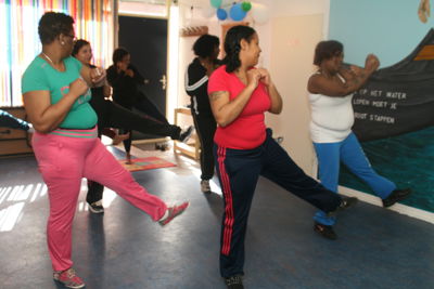 Foto 27 uit Cardiokickboxendame's