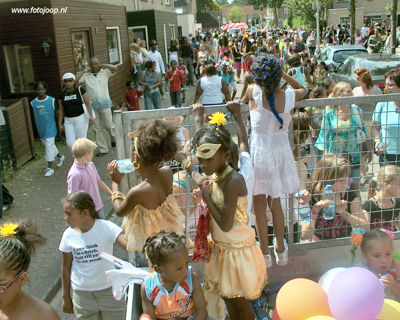 Foto 215 uit Carnaval 2007 b.w