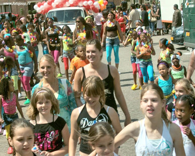 Foto 133 uit Carnaval 2007 b.w