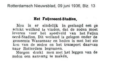 Foto 398 uit Feyenoord-Sportclub