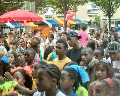 Foto 301 uit Carnaval 2007 b.w