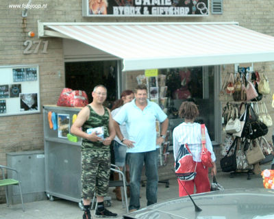 Foto 222 uit Carnaval 2007 b.w