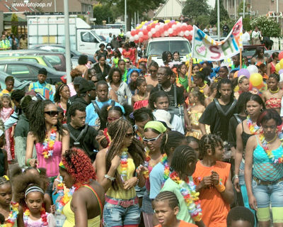 Foto 199 uit Carnaval 2007 b.w