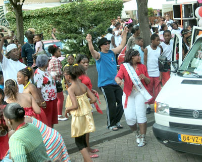 Foto 272 uit Carnaval 2007 b.w