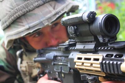 Foto 99 uit KorpsMariniersOefening