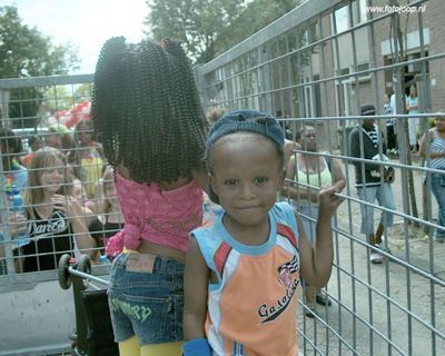 Foto 141 uit Carnaval 2007 b.w