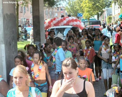 Foto 137 uit Carnaval 2007 b.w