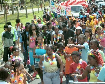 Foto 239 uit Carnaval 2007 b.w