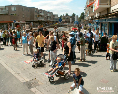 Foto 169 uit carnaval 2006 b.w