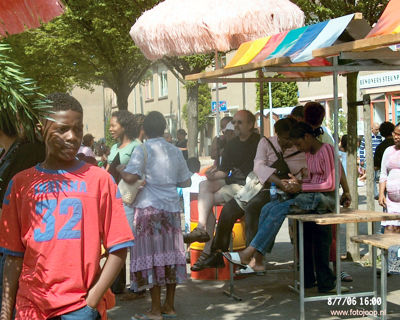 Foto 220 uit carnaval 2006 b.w