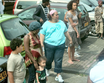 Foto 197 uit Carnaval 2007 b.w