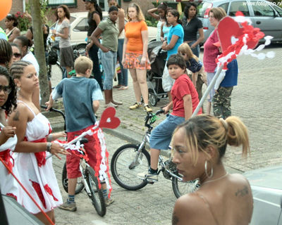Foto 189 uit Carnaval 2007 b.w