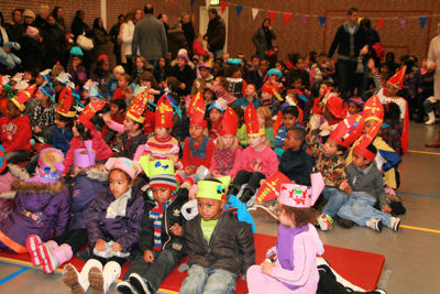 Foto 100 uit SintPrChrRegenboog